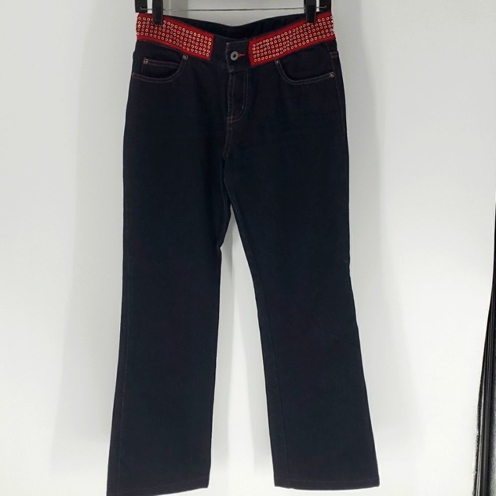 Tunic Duek women's‎ vintageY2K jeans. Size 38..red band.
